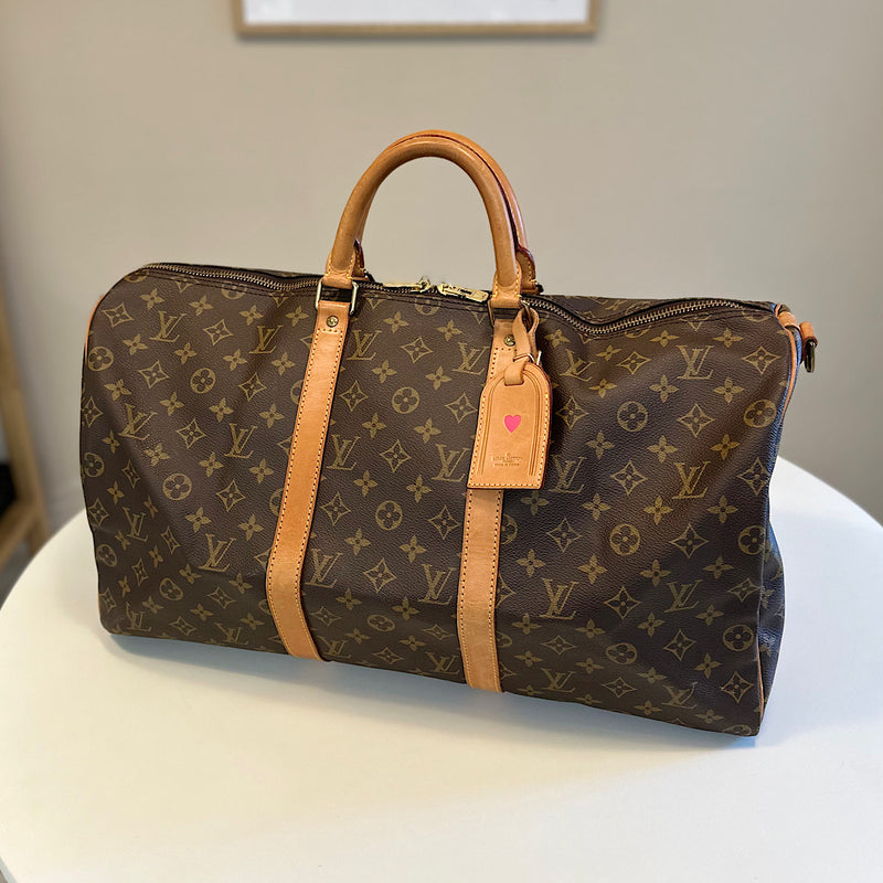 Keepall 50 bandoulière monogram