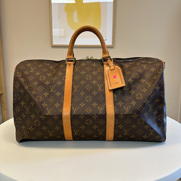 Keepall 50 bandoulière monogram