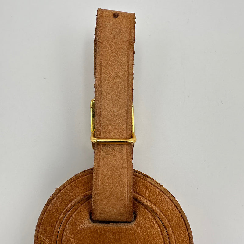 Porte-adresse fleurs Monogram bleu & vert