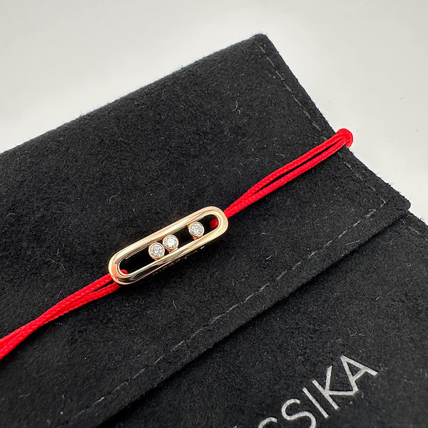 Cordon Move or rose & diamants