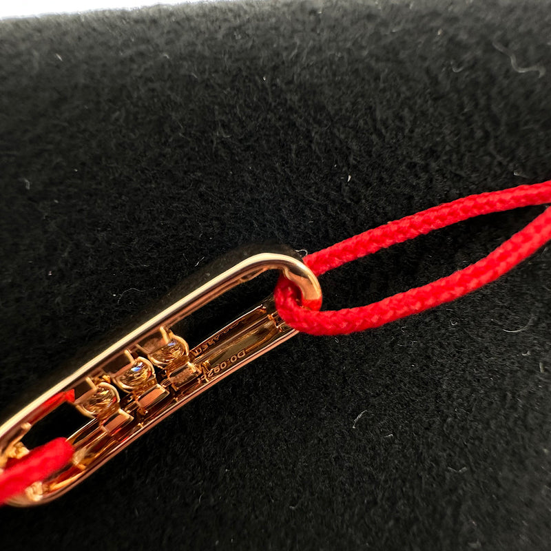 Cordon Move or rose & diamants