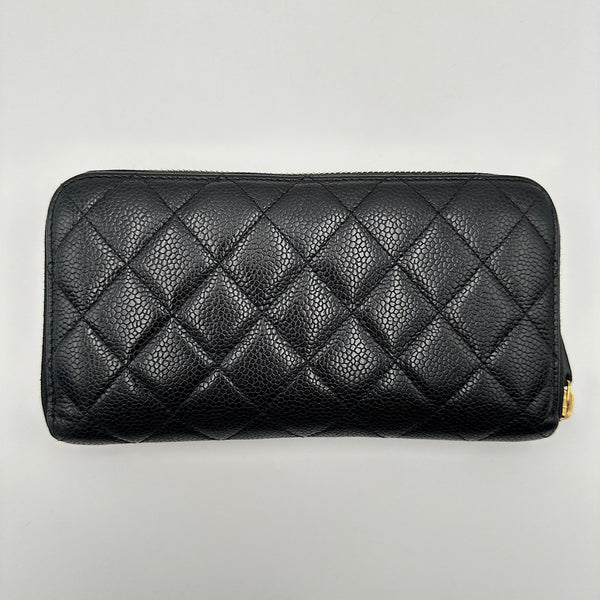 Portefeuille zippé classique