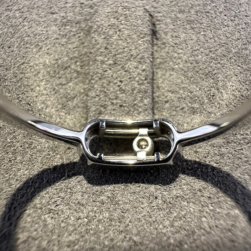 Bague Move Uno or gris & diamants T52