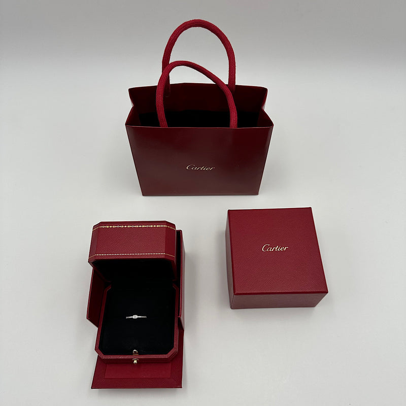 Bague Étincelle T.50 or gris & diamants