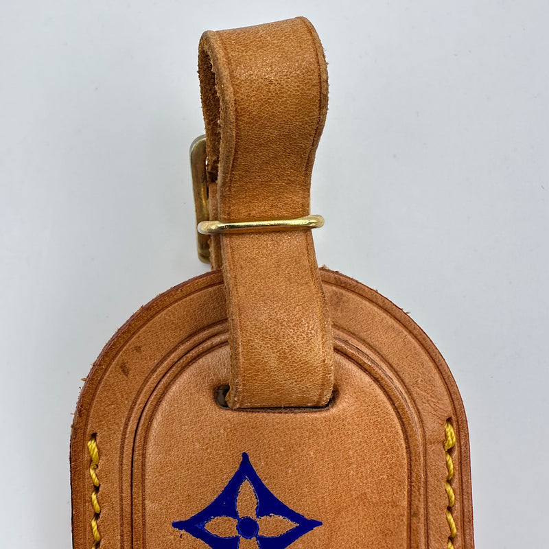 Porte-adresse fleurs Monogram