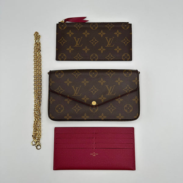 Pochette Félicie monogram