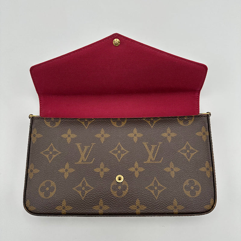 Pochette Félicie monogram