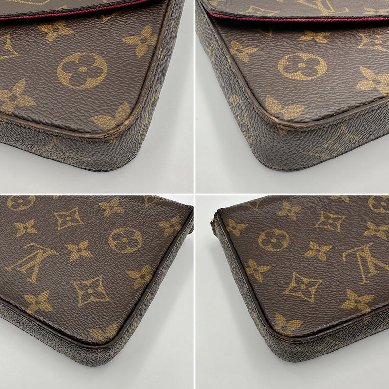 Pochette Félicie monogram