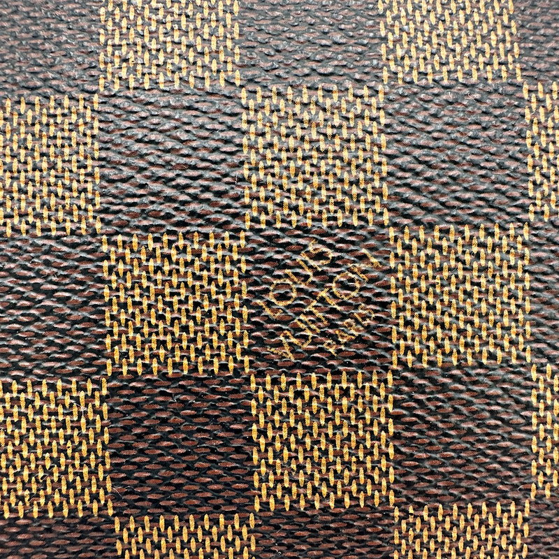 Pochette cosmétique PM damier ébène