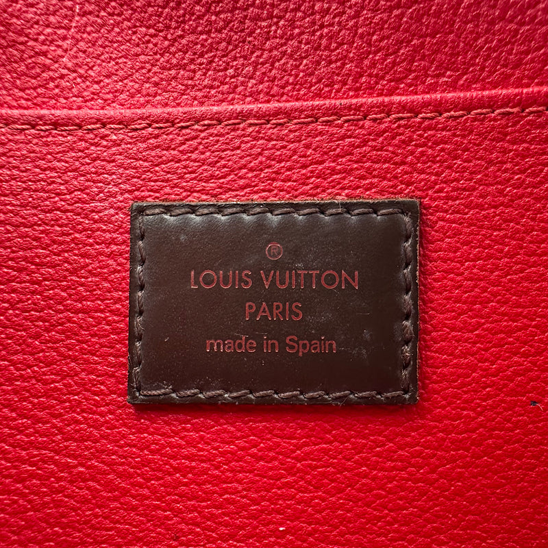 Pochette cosmétique PM damier ébène