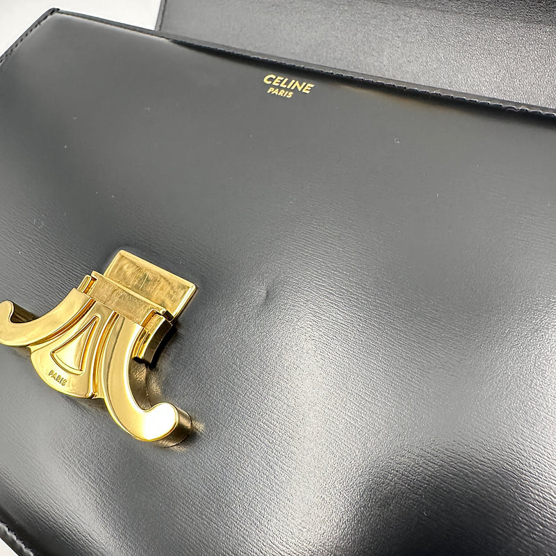 Sac Triomphe classique veau noir
