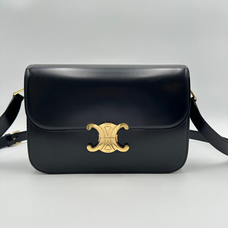 Sac Triomphe classique veau noir