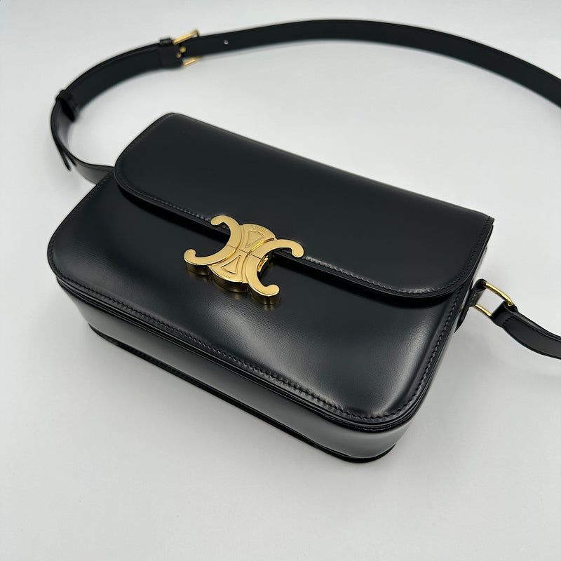 Sac Triomphe classique veau noir