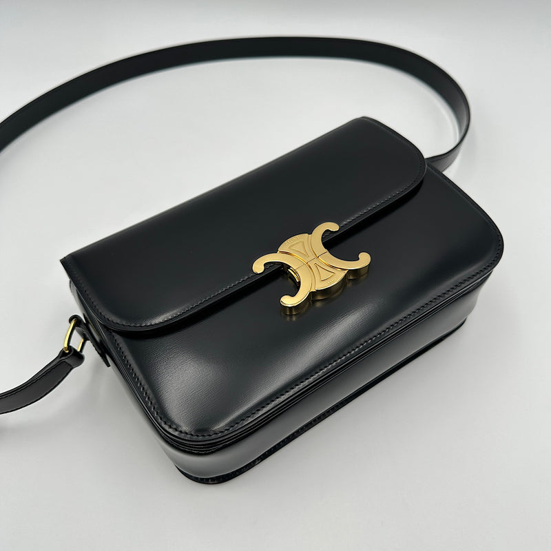 Sac Triomphe classique veau noir