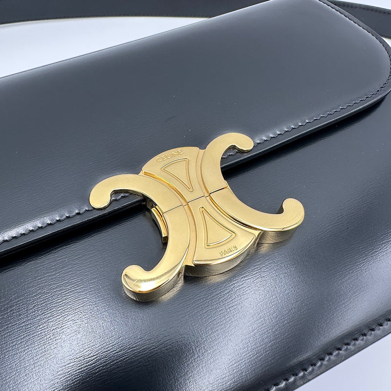 Sac Triomphe classique veau noir