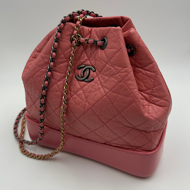 Sac Chanel A Dos Petit Sac à Dos Gabrielle Rose