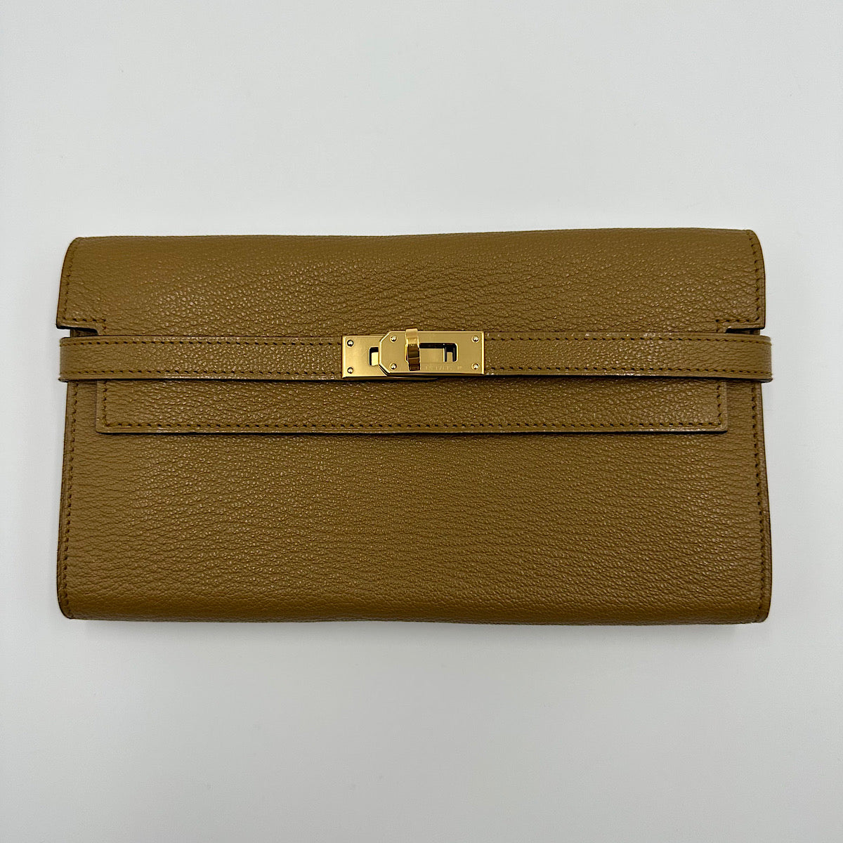 Portefeuille long Kelly classique Hermes Le Dressing des Alpilles